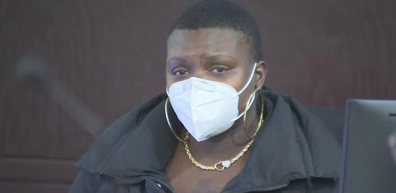 Eboni Wiley on the witness stand