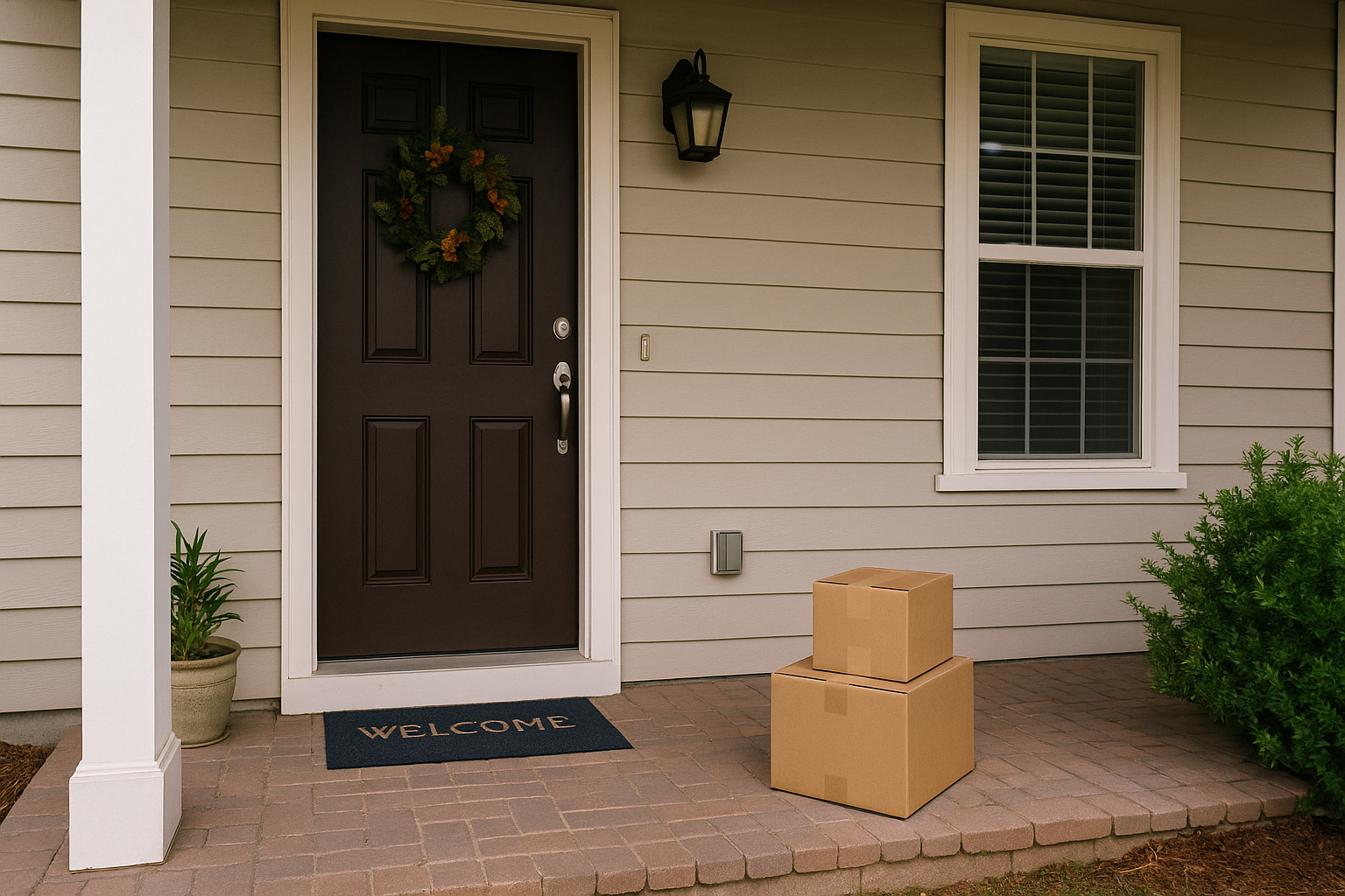 Cover graphic asking whether a porch is part of a dwelling under Florida burglary law, by The Brancato Law Firm, P.A.